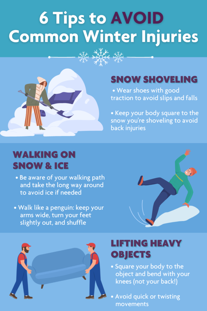 Tips to avoid winter injuries