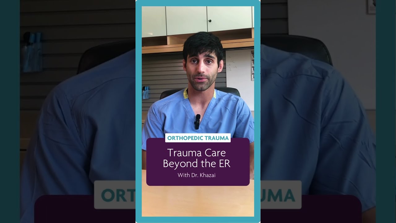 Trauma care beyond the er